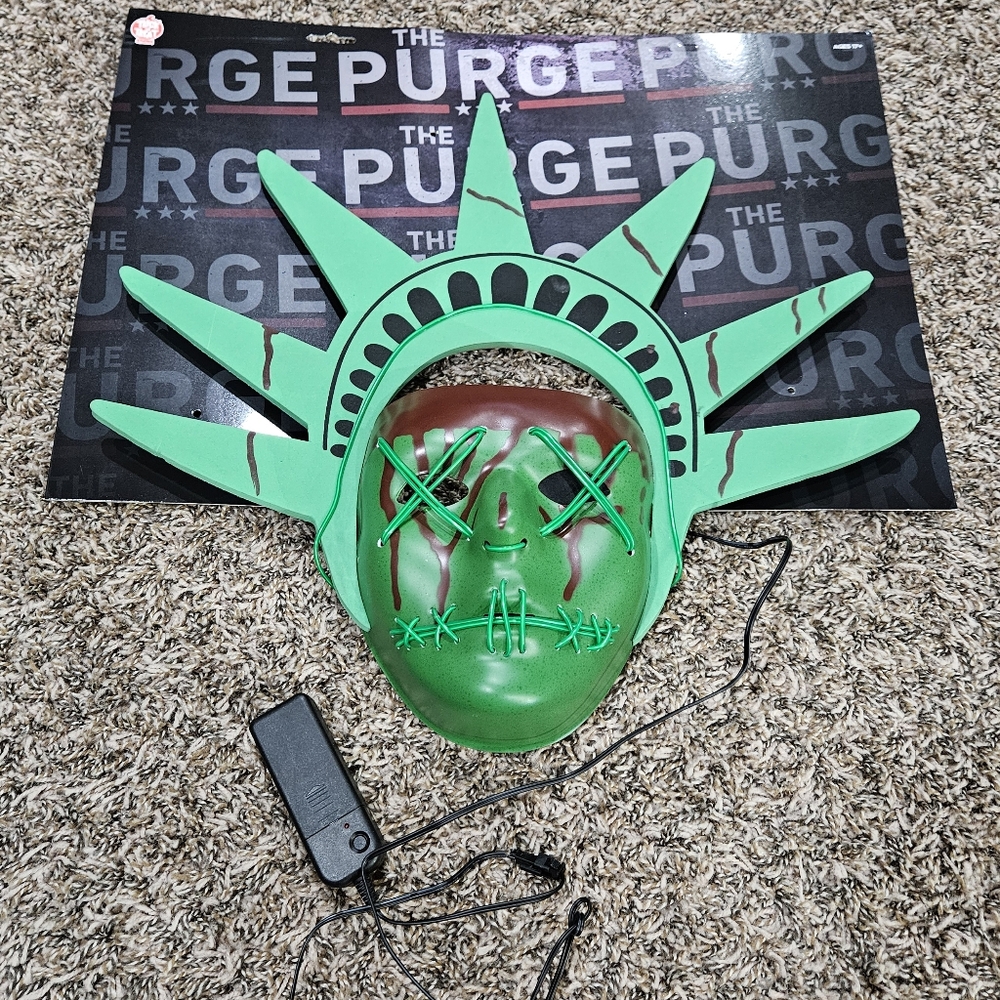 The Purge Election Year Light Up Liberty Mask